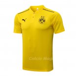 Maglia Polo Borussia Dortmund 2021-2022 Giallo