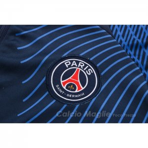 Tuta da Track di Felpa Paris Saint-Germain 2022-2023 Blu