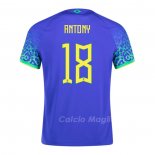 Maglia Brasile Giocatore Antony Away 2022