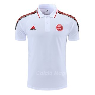 Maglia Polo Bayern Monaco 2022-2023 Bianco