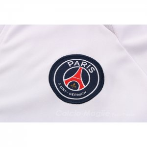 Tuta da Track di Giacca Paris Saint-Germain 2022-2023 Bianco
