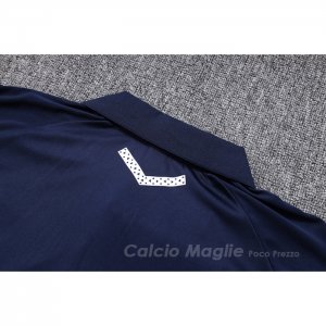 Maglia Polo Olympique Marsiglia 2023-2024 Blu Scuro