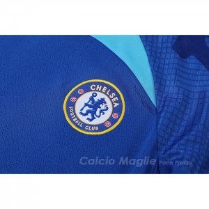 Tuta da Track Chelsea Manica Corta 2022-2023 Blu - Pantaloncini