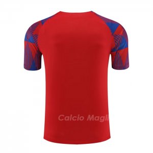 Maglia Allenamento FC Barcellona 2023-2024 Rosso