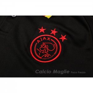 Maglia Polo Ajax 2022-2023 Nero