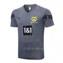 Maglia Allenamento Borussia Dortmund 2022-2023 Grigio