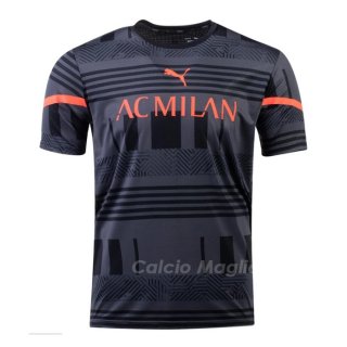 Maglia Prematch Milan 2022 Nero