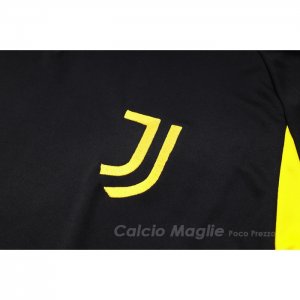 Tuta da Track Juventus Manica Corta 2023-2024 Nero - Pantaloncini
