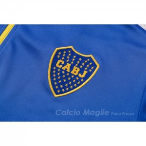 Tuta da Track Felpa Boca Juniors 2021-2022 Blu