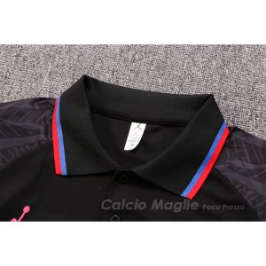 Maglia Polo Paris Saint-Germain Jordan 2022-2023 Nero