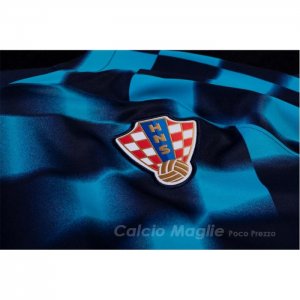 Maglia Croazia Away Manica Lunga 2022