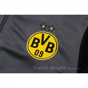 Tuta da Track Giacca Borussia Dortmund 2021-2022 Grigio
