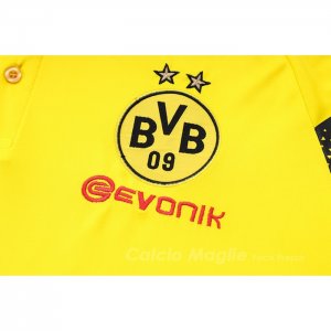Maglia Polo Borussia Dortmund 2023-2024 Giallo