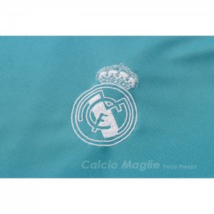 Tuta da Track Real Madrid Manica Corta 2022-2023 Blu
