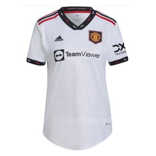 Maglia Manchester United Away Donna 2022-2023