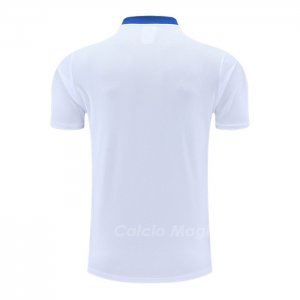 Maglia Polo Real Madrid 2022-2023 Bianco e Blu