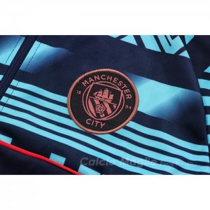 Giacca Manchester City 2022-2023 Blu