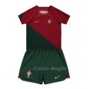 Maglia Portogallo Home Bambino 2022