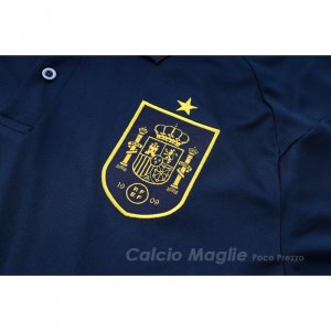 Maglia Polo Spagna 2023-2024 Blu