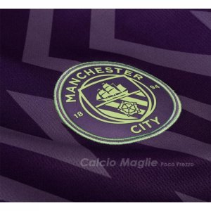 Maglia Manchester City Portiere 2023-2024 Purpura