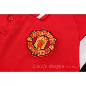 Polo Manchester United 2021-2022 Rosso