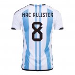 Maglia Argentina Giocatore Mac Allister Home 2022