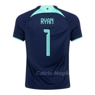 Maglia Australia Giocatore Ryan Away 2022