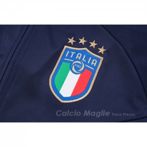 Tuta da Track di Giacca Italia 2022-2023 Blu Scuro