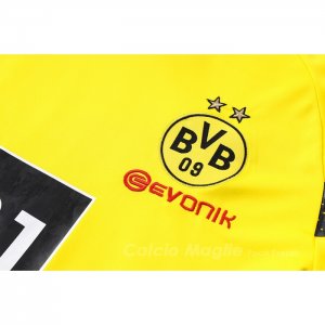 Tuta da Track Borussia Dortmund Manica Corta 2022-2023 Giallo - Pantaloncini