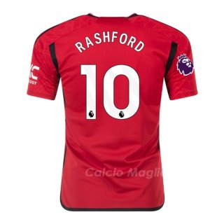 Maglia Manchester United Giocatore Rashford Home 2023-2024