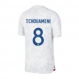 Maglia Francia Giocatore Tchouameni Away 2022