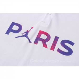 Polo Paris Saint-Germain Jordan 2021-2022 Bianco