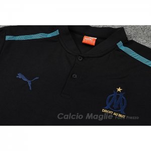 Maglia Polo Olympique Marsiglia 2022-2023 Nero