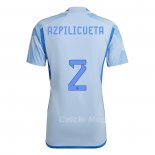 Maglia Spagna Giocatore Azpilicueta Away 2022