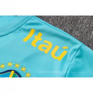 Maglia Polo Brasilee 2022-2023 Blu