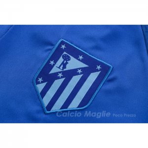 Maglia Polo Atletico Madrid 2022-2023 Blu Scuro