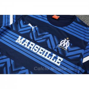Maglia Allenamento Olympique Marsiglia 2022-2023 Blu
