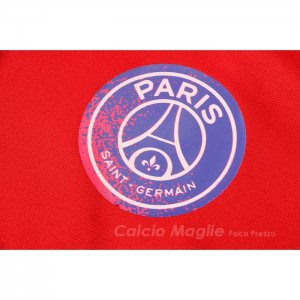 Polo Paris Saint-Germain Jordan 2021-2022 Rosso