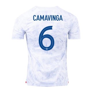 Maglia Francia Giocatore Camavinga Away 2022