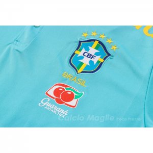 Maglia Polo Brasilee 2022-2023 Blu